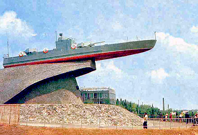 Monument in honour of Danube military fleet sailors